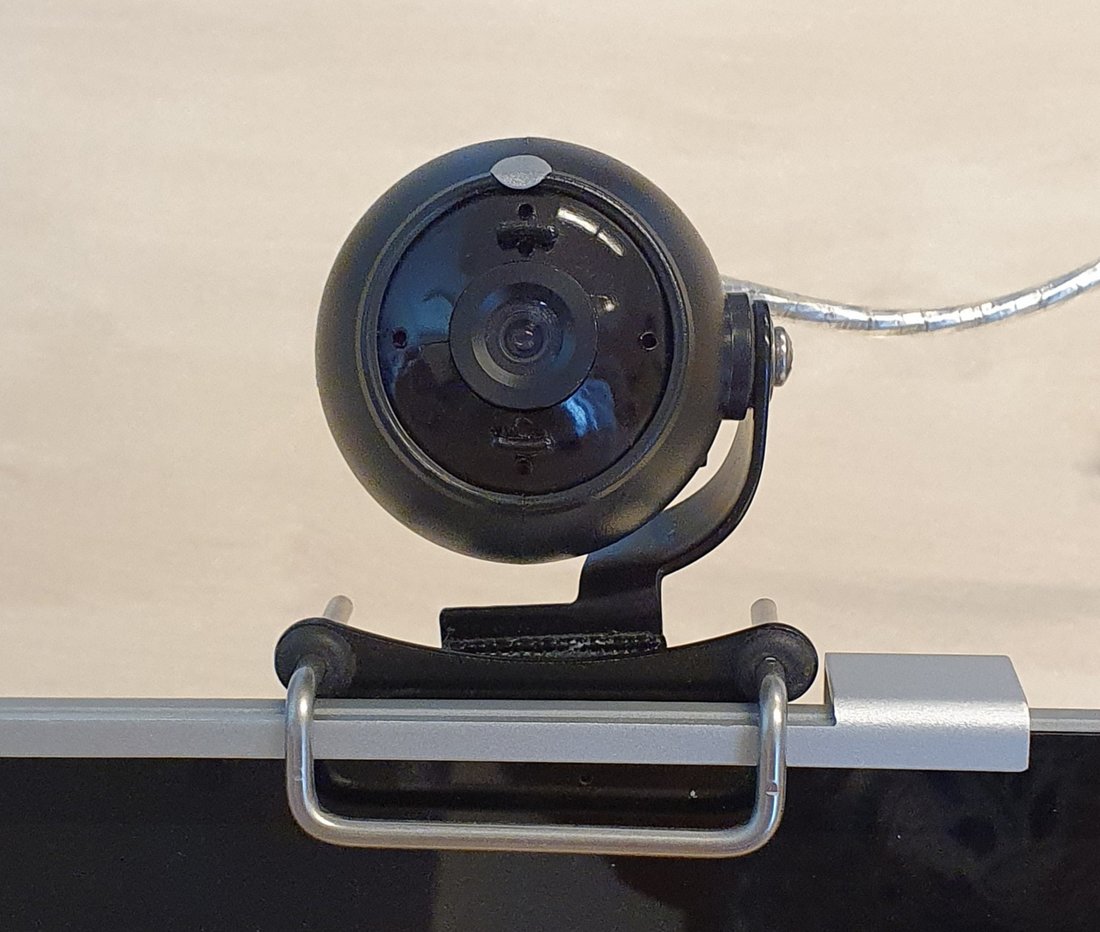 Kopfmaus, Kamera zur Detektion der Kopfbewegung 